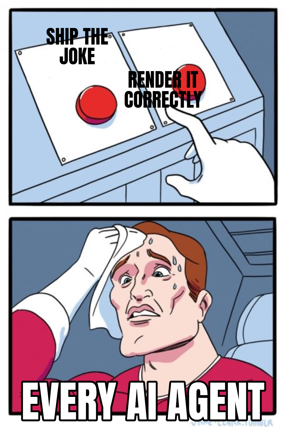 two buttons meme